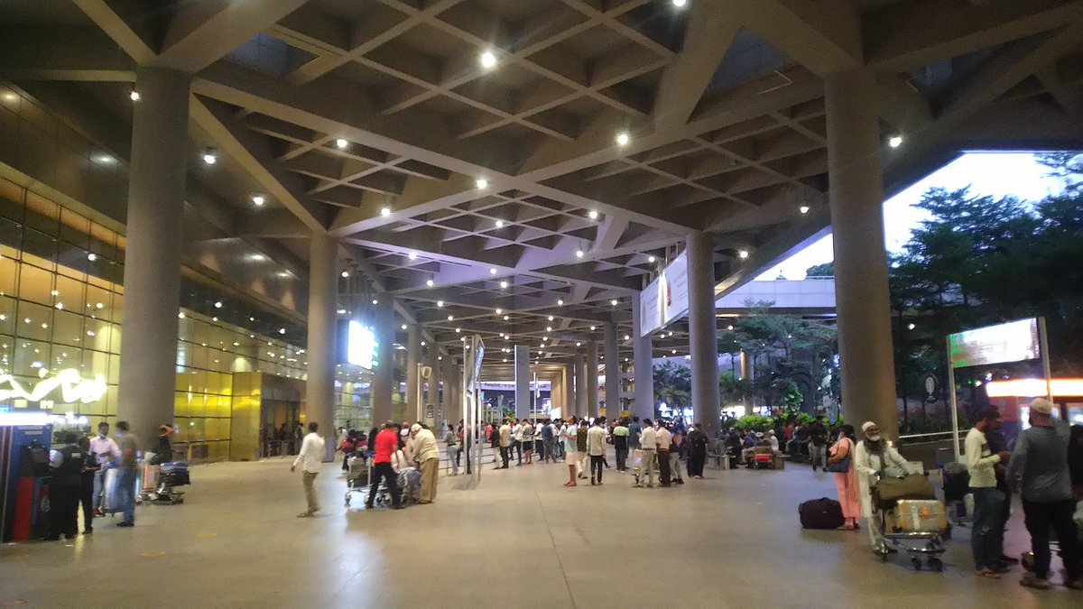 JayKokusolar's tweet photo. @AAI_Official Please install fans like at Railway stations. Extreme suffocating.
Terminal 2 Mumbai Arrival.
@JM_Scindia https://t.co/FCJyIOhzoj