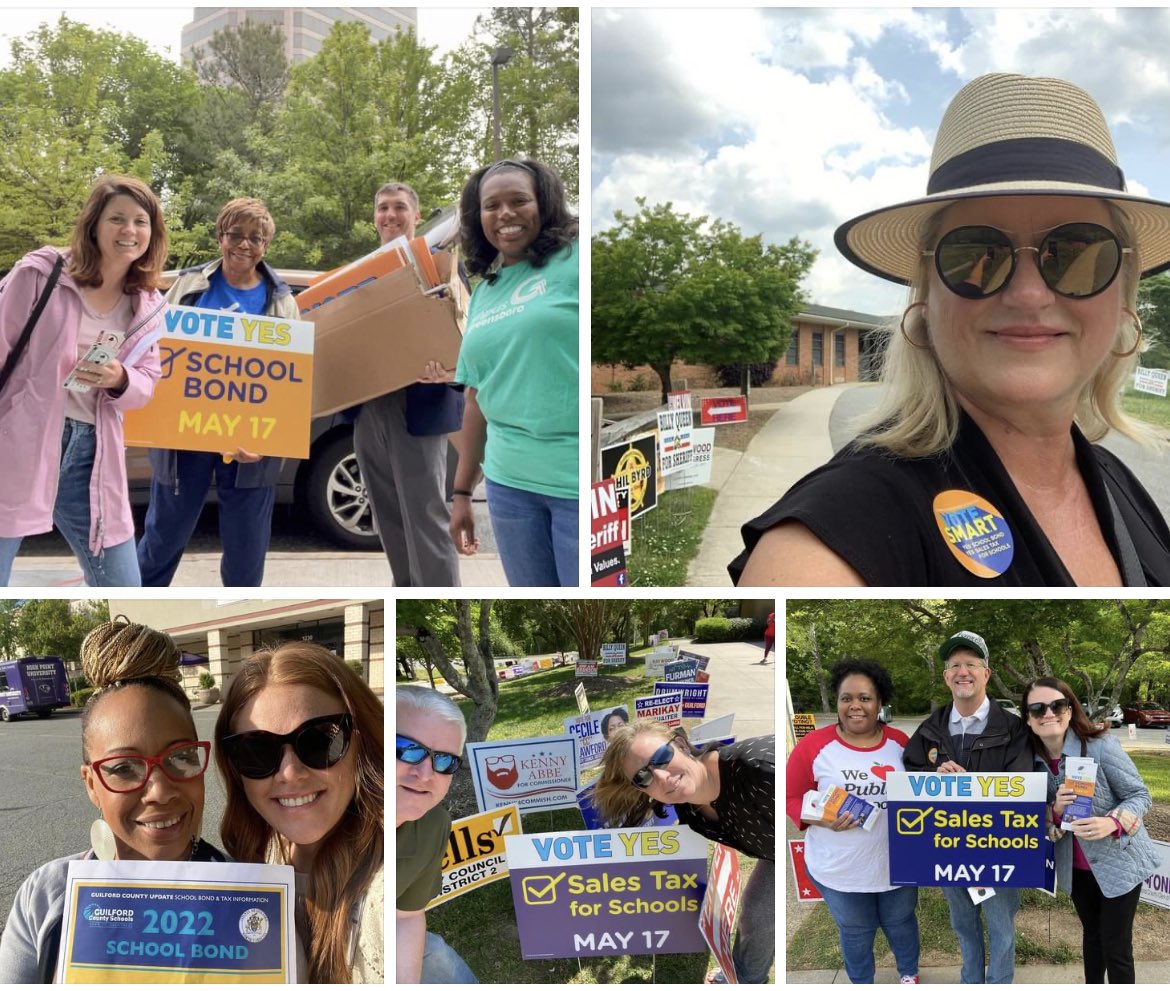 Join me on Election Day!  We need your
help for a short 2 hour shift at the polls to share why these two items on the ballot are vitally important for our community! #VoteYesAndYes <a href="/SMARTBondGCS/">GCS S.M.A.R.T Bond & Sales Tax</a> 

Sign up here👉🏻 signupgenius.com/go/10c0e4fafab…