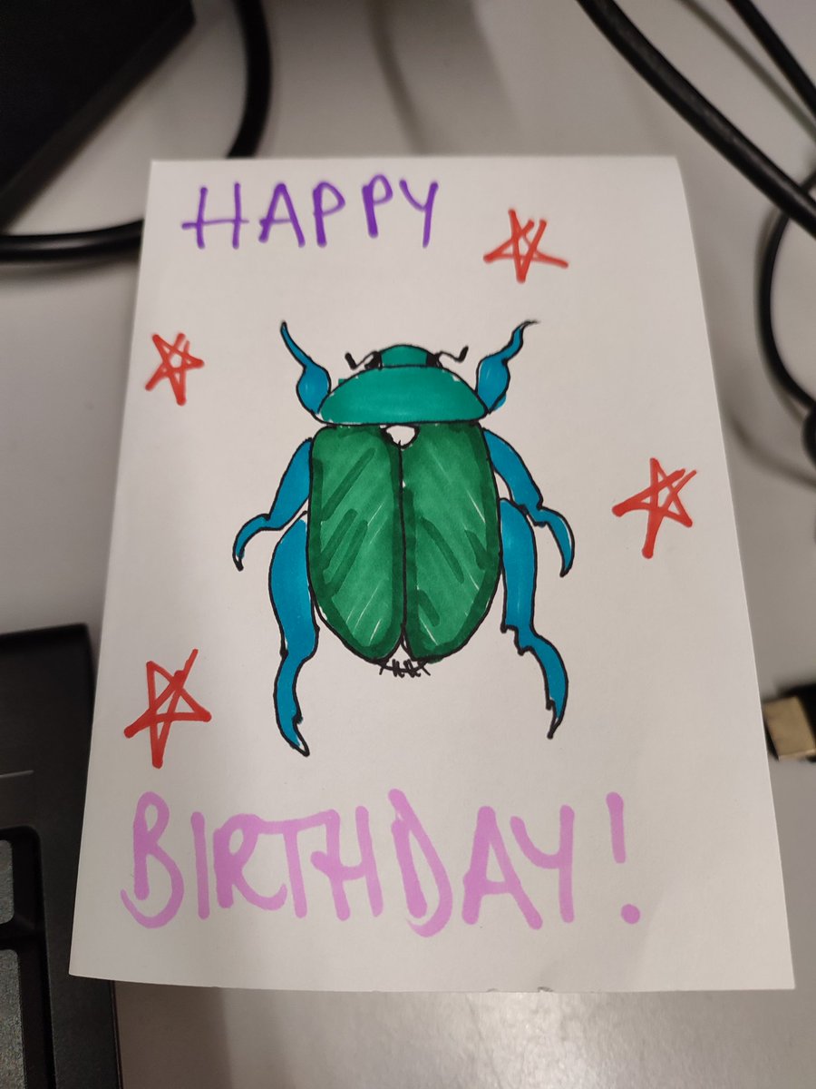 laubibianapina's tweet photo. Omg! My labmates are the best! I never expected to receive such beautiful surprises :) #StuartFoxLabLove
Thank you so so much! π₯°π₯°
I will wear my badge of "still cool" for the whole month to ensure a happy transition into the 30's https://t.co/DDM4AevmfD