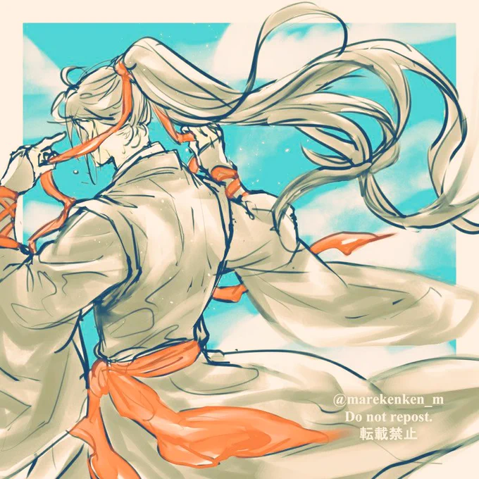 朝のらくがき。魏嬰。暑くなってきた。
#魔道祖師 #魔道祖师 #MDZS 