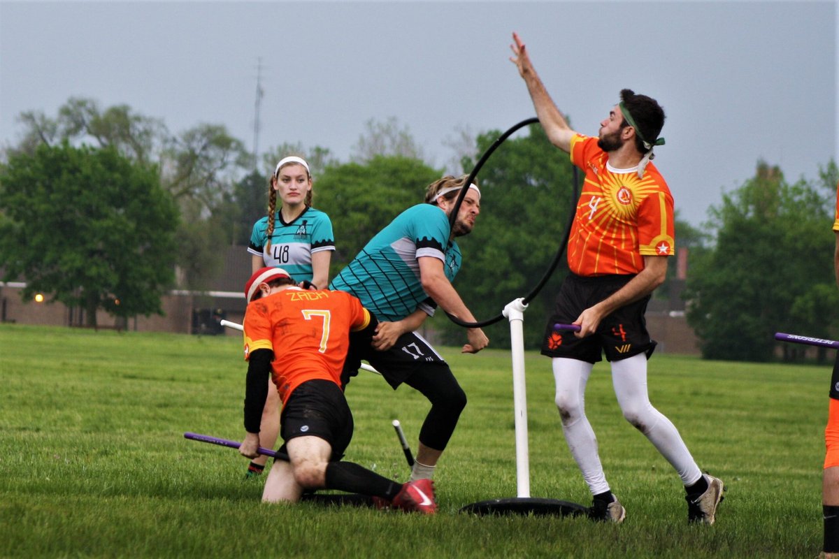 WOW! Check out your favorite Army Ants in action this summer with <a href="/MLQuidditch/">MLQ</a> and see them score goals and try to make tackles like this!