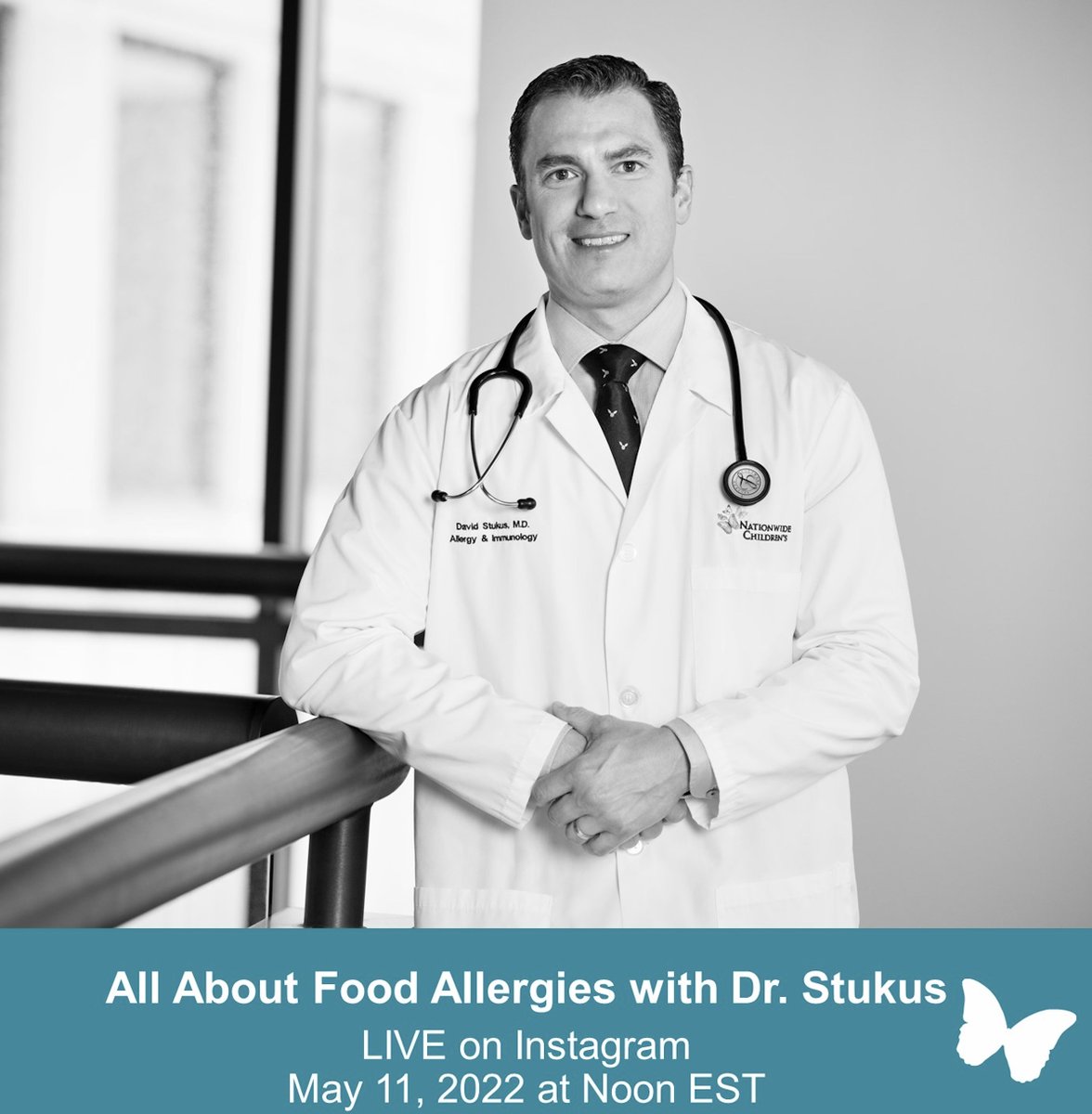 AllergyKidsDoc's tweet photo. This is always a busy, fun week raising awareness!

Heads up for tomorrow's live Twitter chat with @AAFANational @AAAAI_org

I'll be on IG LIVE w @nationwidekids Wed 5/11 at noon EST

And...a very special podcast w the one &amp; only @DrDougMackMD this week! #FoodAllergyAwarenessWeek https://t.co/zUakzDfxwz