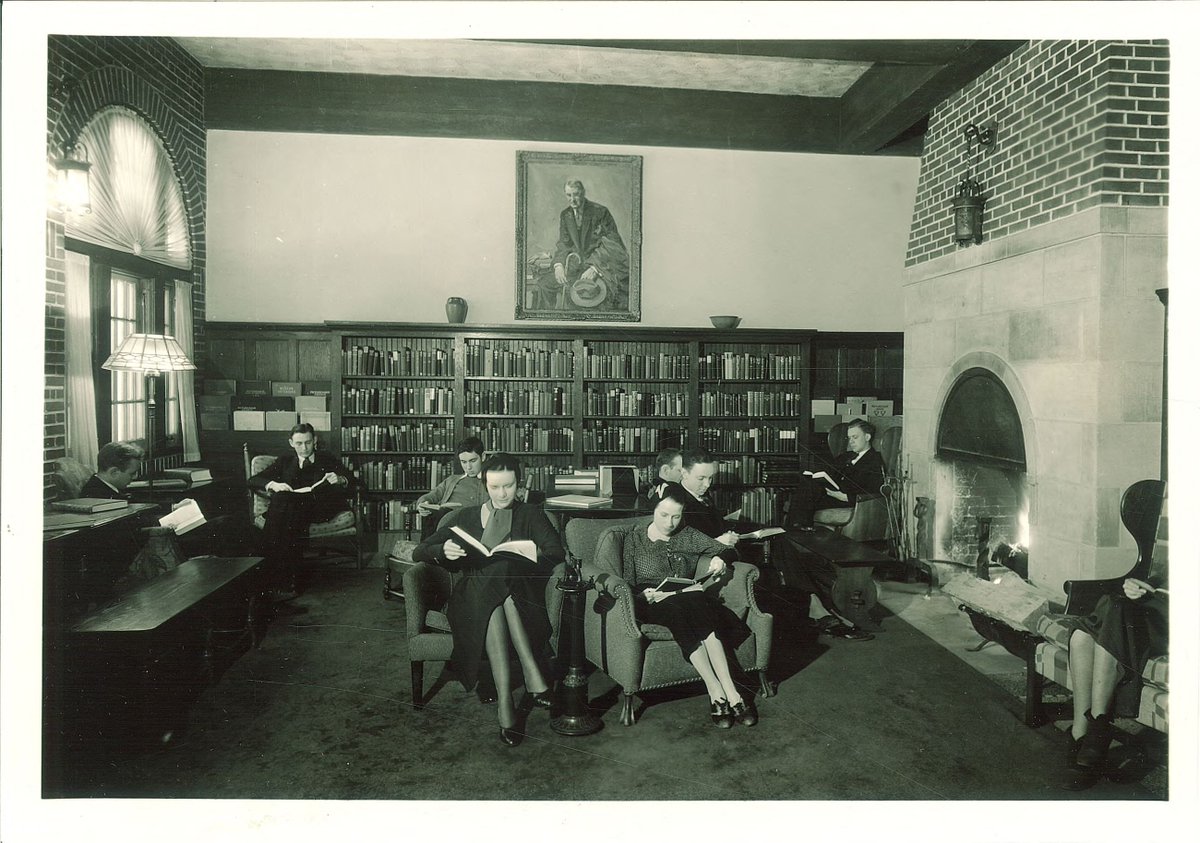 Hitting the books at the IMU before finals week: A Hawkeye tradition since 1847.