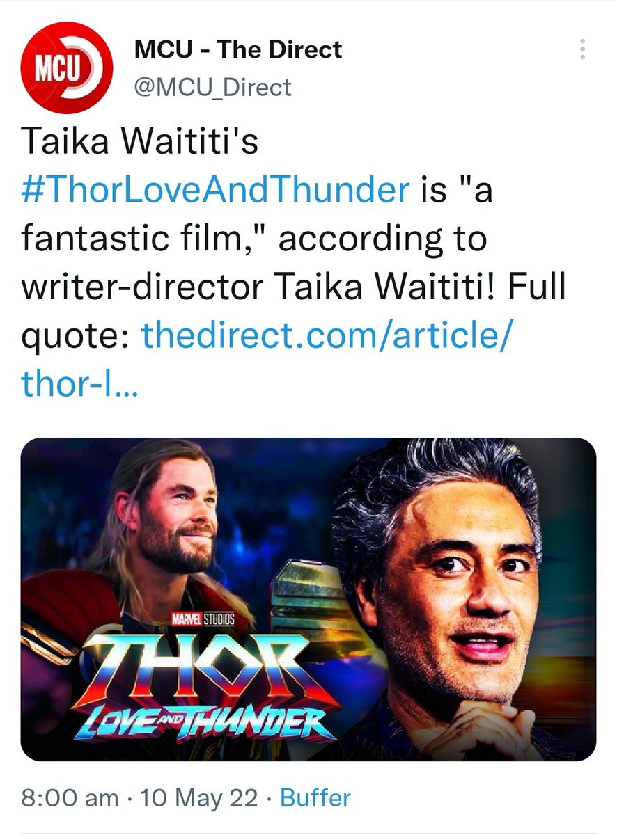 Just want to congratulate @TaikaWaititi on this brilliant review that he has given himself. So proud of you!