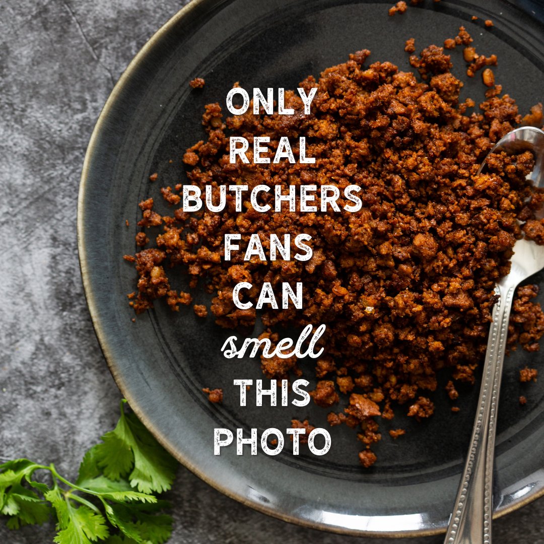Something delicious is wafting through your phone.

#VeryGoodButchers #WeButcherBeans