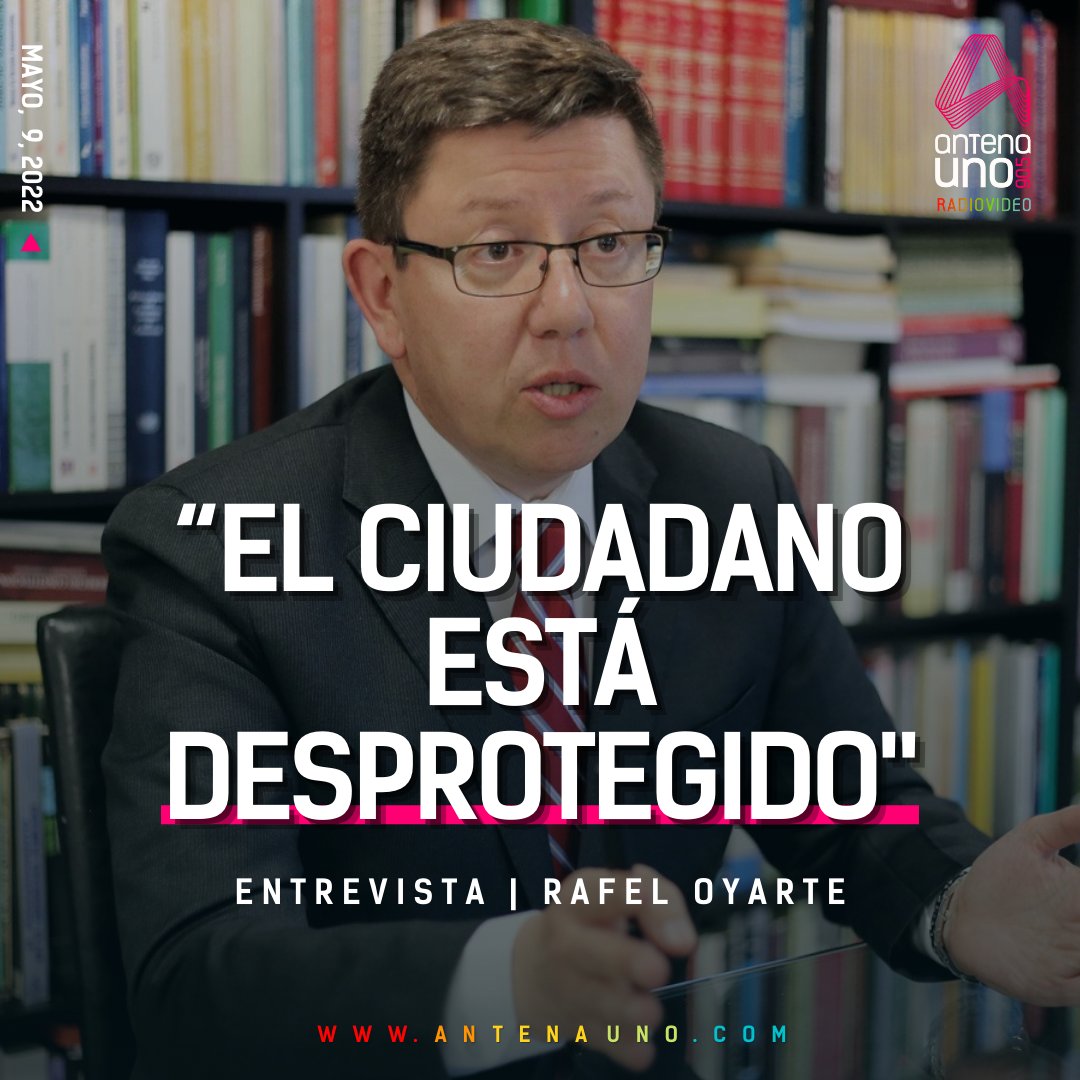 antenaunofm's tweet photo. El constitucionalista Rafael Oyarte opinó que, "de nada sirve decretar estado de excepción si militares ni policías pueden usar las armas”. "Las cárceles se han convertido en centros de inteligencia criminal", aseveró sobre la crisis carcelaria.

Detalles: https://t.co/cqllGDC61v https://t.co/yTL0B9eBhy