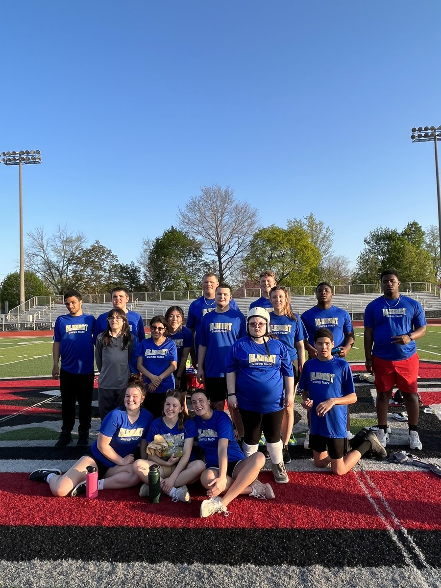 lionsUT's tweet photo. Beautiful weather and great job competing by the Lions.  Back at it Thursday at Warsaw.  @ChampsTogether @UnifiedCoaches @ElkhartLions @ElkhartHSSports https://t.co/4pwbPTGhT6