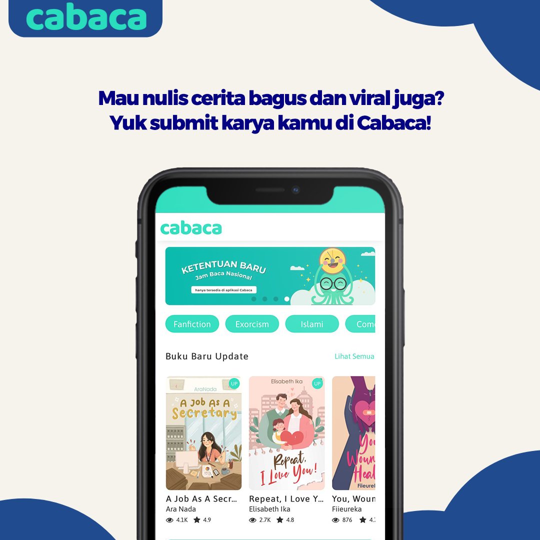cabacaapp's tweet photo. Baru 6 hari tayang udah 2 juta aja yang nonton~

Pada penasaran sama cerita viral ini kali ya? Emang deh kekuatan cerita luar biasa!

Yuk cobain juga bikin ceritamu di Cabaca! Siapa tau bisa viral juga kayak KKN Desa Penari!

#filmkkndesapenari
#filmkkn
#desapenari
#winda
#widya https://t.co/8ihBOmY9I0