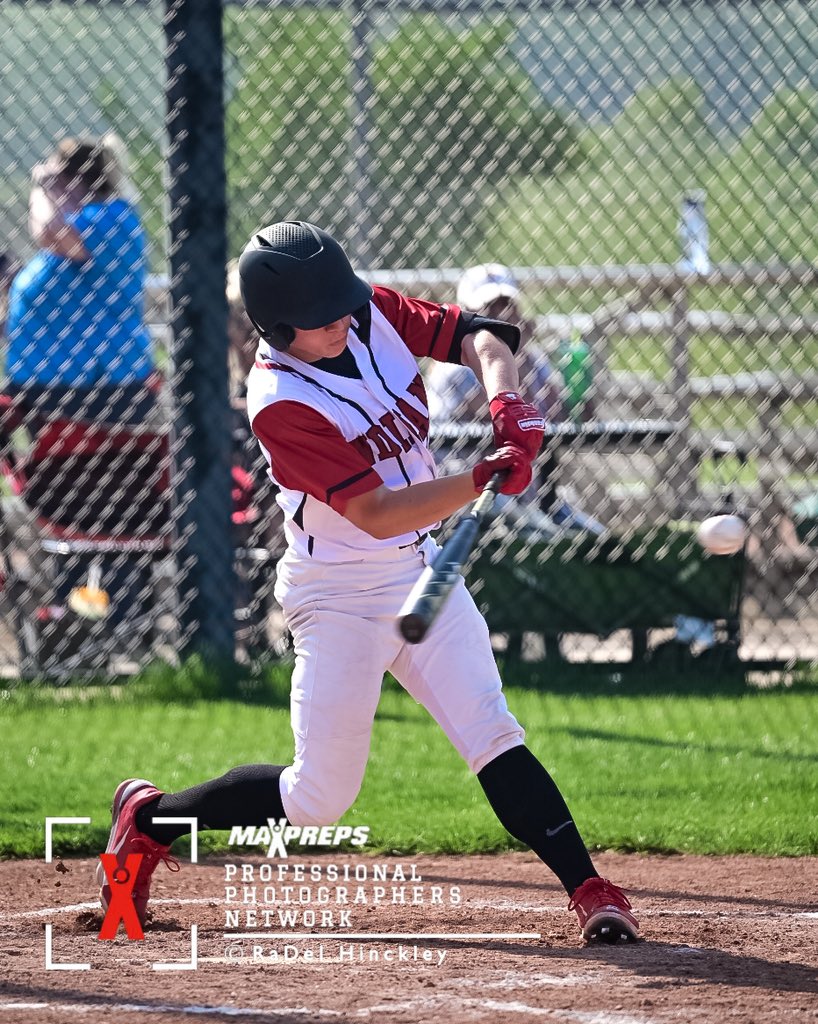 RaDel_H_Photo's tweet photo. The stare… the swing… the fist bump… the celebration with teammates… is there anything better than a long ball?

@MaxPreps image galleries from the @FortOBaseball  vs. @OG__Baseball games (Varsity and JV) will be uploaded soon! https://t.co/6CizqR0ify