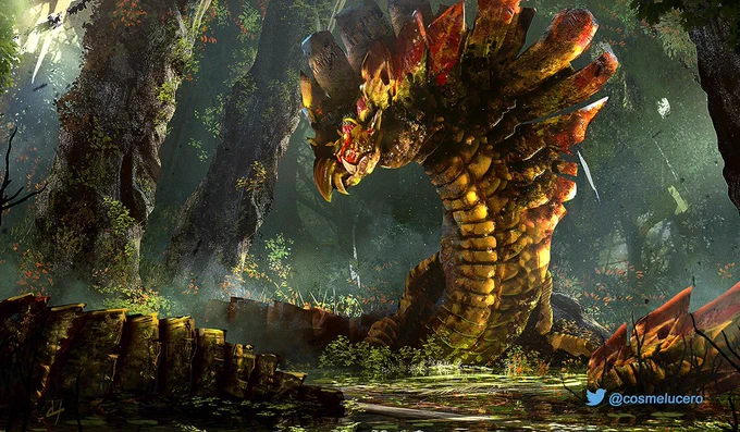 Monsters I'm hoping to see come back tomorrow🍻. What is everyone hoping for? #MonsterHunter 