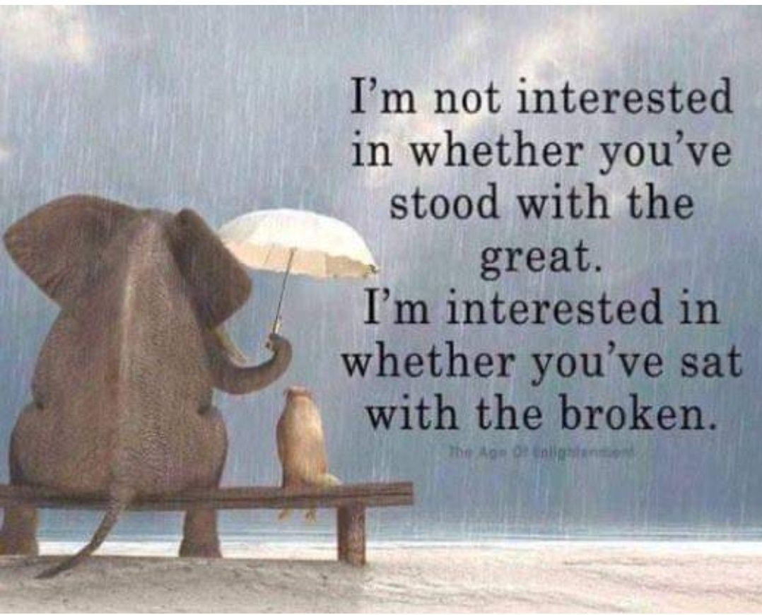 nadinedegroot's tweet photo. Found this.. how many ppl would sit with me with those of us that are broken. How many ppl other than on RUOK DAY ask someone if they are ok.. we need ppl to stand up and being caring. Remember mental llness can't always be seen. https://t.co/tn4DwJLnCY