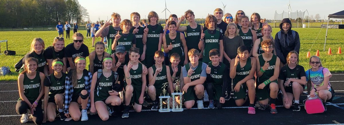 Congratulations to the JH teams on their accomplishments at the county meet! The girls were runners up and the boys were co-champions! Great job everyone! Don’t forget to come out the the NWCC meet on 5/12 &amp; 5/14 to cheer on the JH and HS!