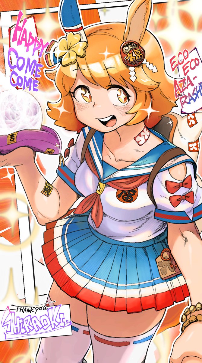 #同じ人が描いたとは思えない絵を貼る 
ギャグタッチはあっさりだけどガチ塗りは肉感が増す 