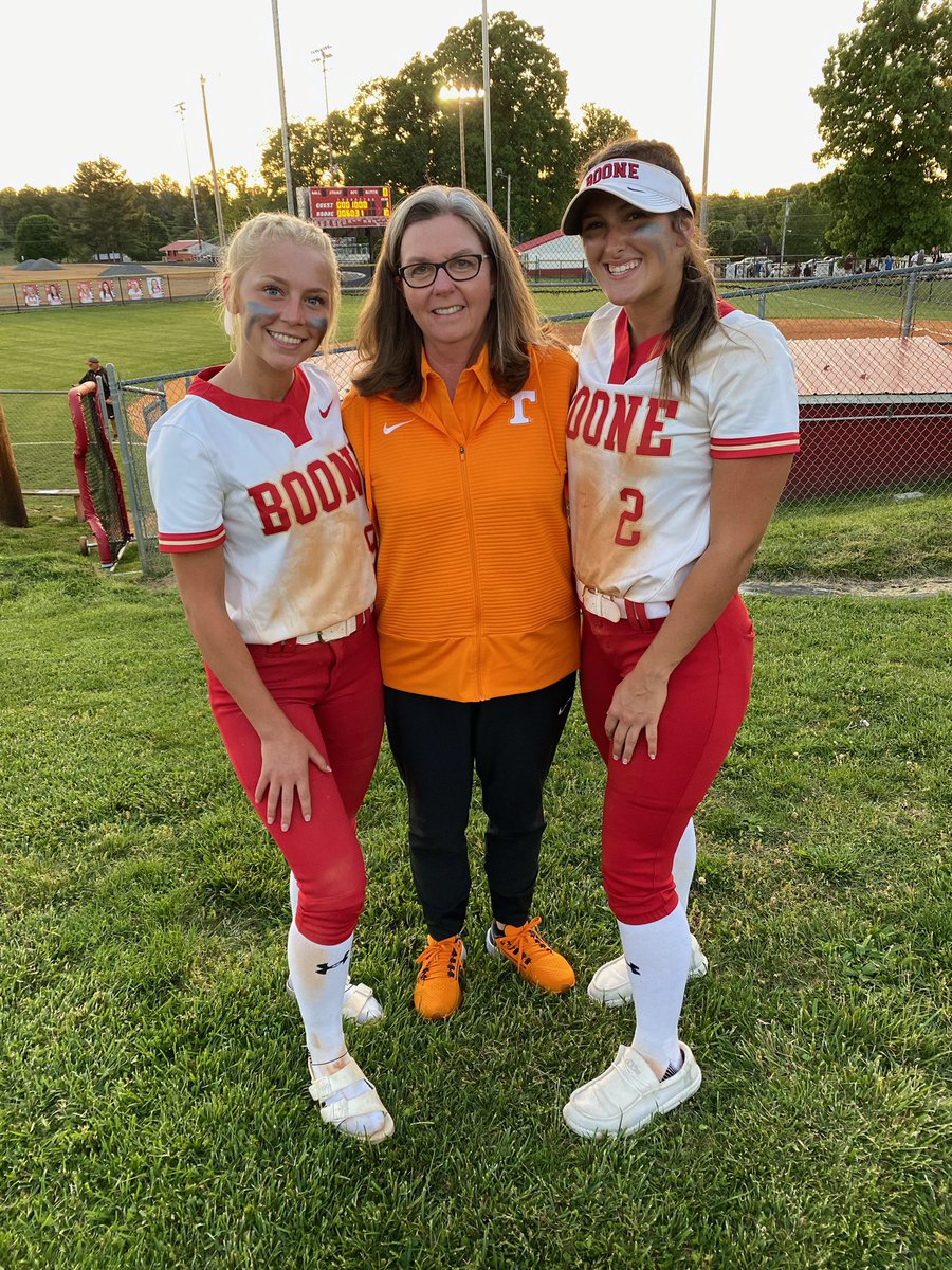 Brylee (@bryleemesusan) on Twitter photo We won our first round of the district tournament tonight!! Couldn’t be more proud of these ladies and our team!! We had a special guest that made our night🤍 <a href="/Vol_Softball/">Tennessee Softball</a> We won our first round of the district tournament tonight!! Couldn’t be more proud of these ladies and our team!! We had a special guest that made our night🤍 <a href="/Vol_Softball/">Tennessee Softball</a>