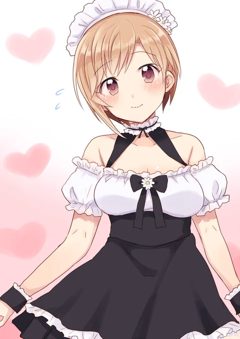 🌼夕美ちゃん📗文香 #メイドの日 (再掲) 