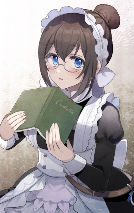 🌼夕美ちゃん📗文香 #メイドの日 (再掲) 