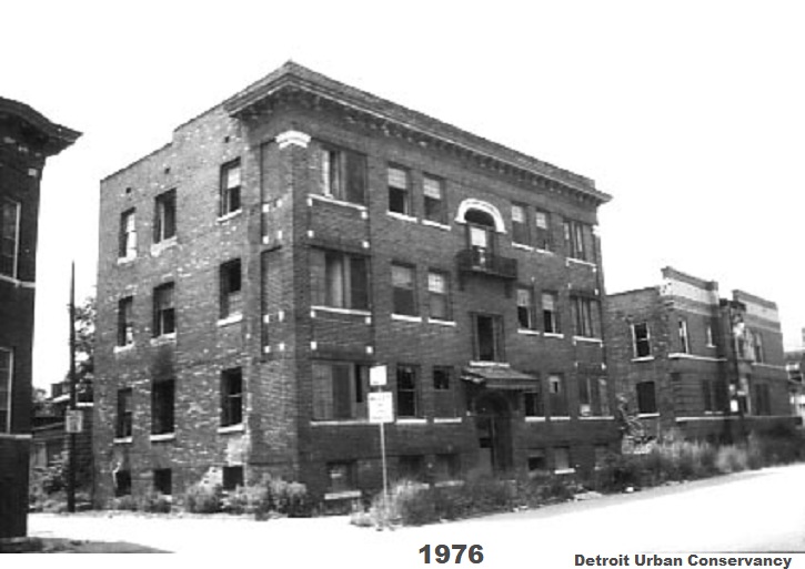 Detroit Street View on Twitter "Detroit, Brush St, 19762021. These