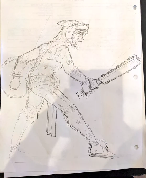 Sketches from work 