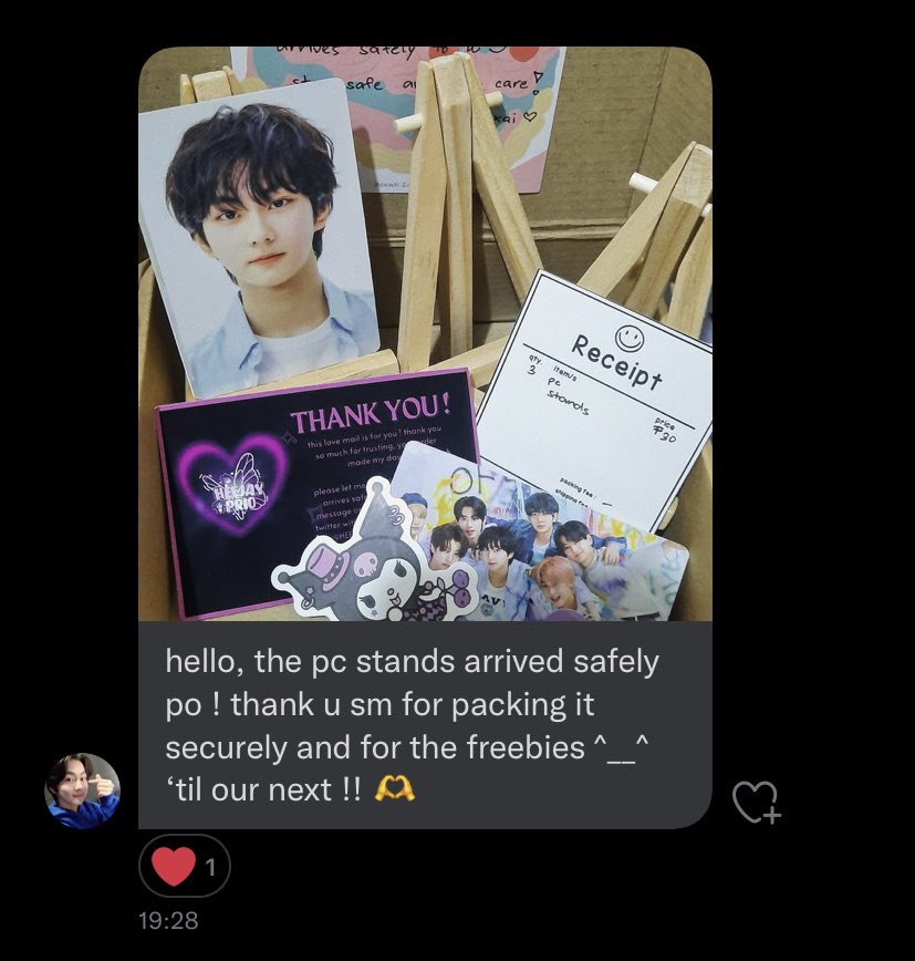 HEEJAYPRIO's tweet photo. ˗ˋ ୨୧ ˊ˗ :: 050922 feedback ‹𝟥
↳ #FROMXAI
tysm again !! 🫶🏻🤍 https://t.co/KYC2dSWDHI