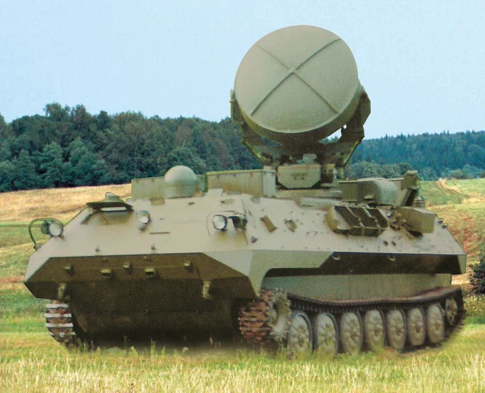 1RL-239 ARK-1 "Rys" [NATO code name: RICE BAG] ground surveillance & counter battery radar