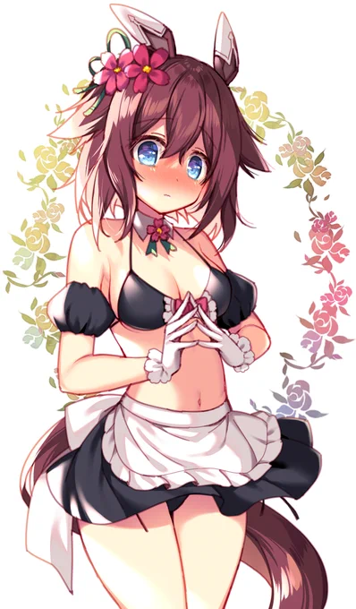 メイドビキニ inサクラチヨノオーchan
#ウマ娘 