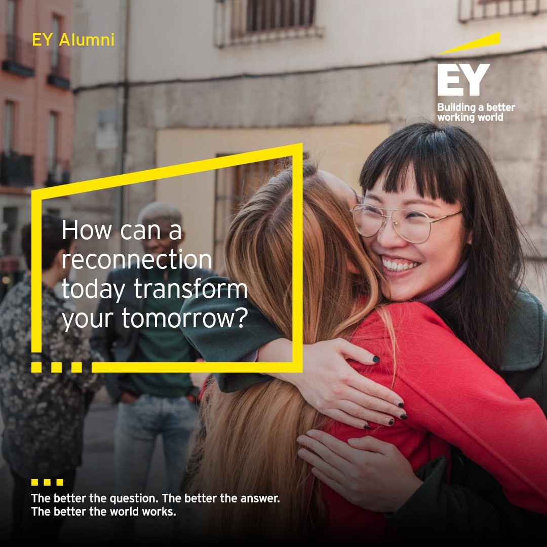 EY_US's tweet photo. Unlock the power of EY’s most connected network. https://t.co/FHTq6Z8Xu2 #EYAlumni https://t.co/I2gS7xGABS