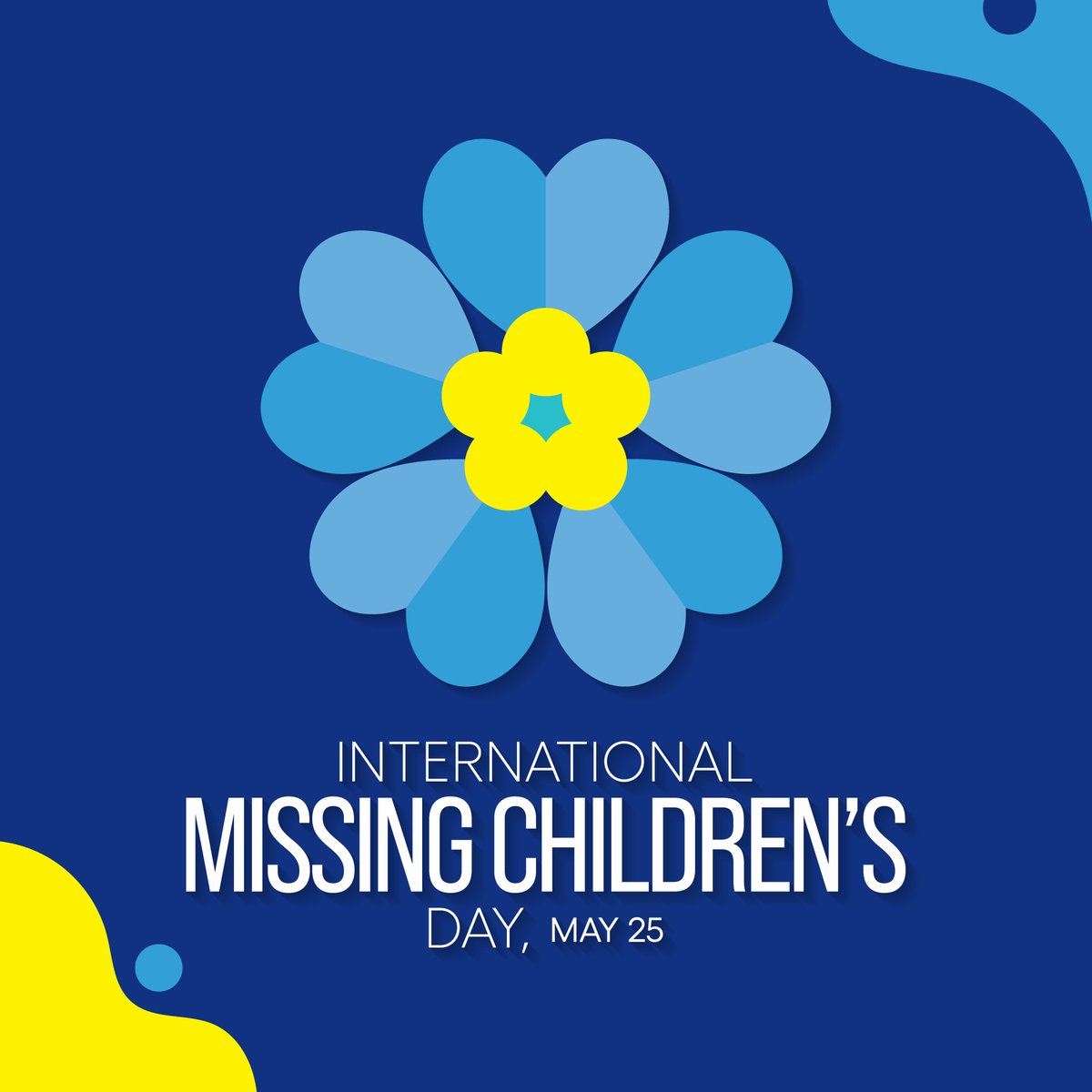 usaowy's tweet photo. National Missing Children’s Day is commemorated on May 25 to remember missing children and spread the word about child abduction. The day serves as a reminder to strengthen our efforts to try to reunite the children with their families. #NMCD @usaowy https://t.co/IJqXjN9v4U