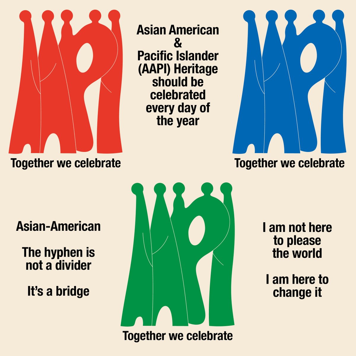 interTrend's tweet image. May is more than a month. It’s a moment to highlight who we are and every voice that makes a difference. Join us in celebrating the strength of the AAPI community. 

#Intertrend #MakeNoiseToday #TogetherWeCelebrate