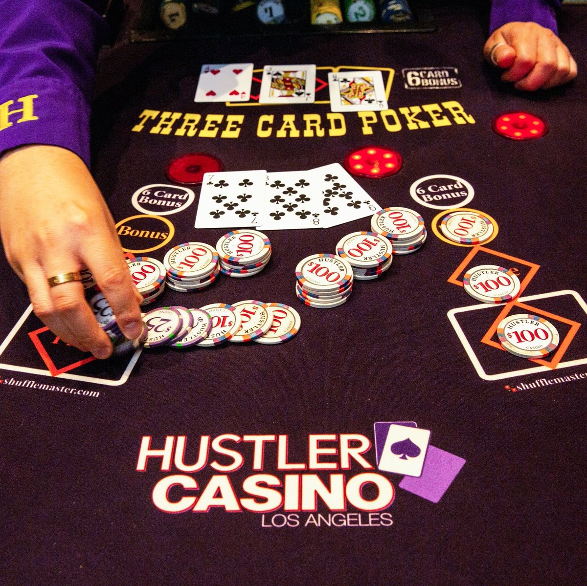HUSTLERCASINOLA's tweet photo. Straight or Better on #ThreeCardPoker instantly earns you a drawing ticket #SpringCashDrawings! Cash drawings tomorrow from 2PM - 10PM! Don't miss it! โ ๏ธ #CashDrawings #HUSTLERCasino
https://t.co/0uKt3lXAtd https://t.co/TUxGzInEGS