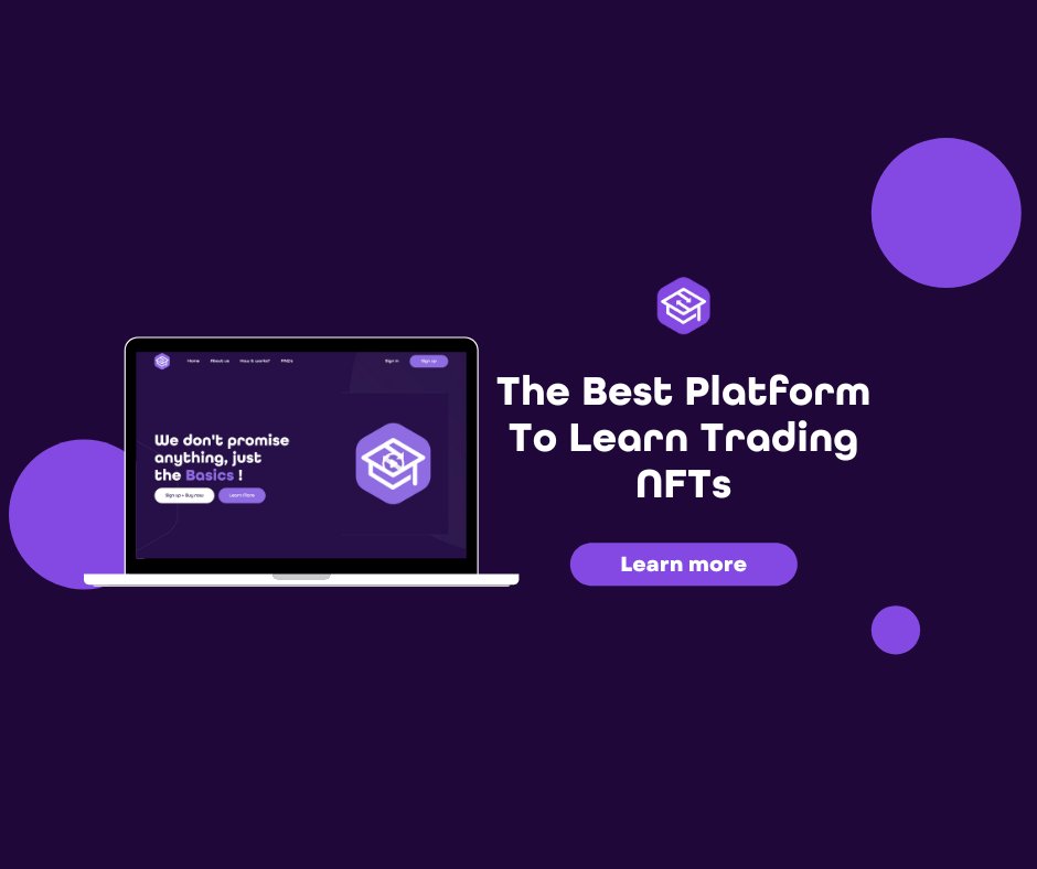 basicnftcourse's tweet photo. Our website makes understanding NFTs so much easier. Don’t know where to start? Start here! 📚

Check it out and get started trading NFTs today.
https://t.co/BMil8IHJhi
---------------------------------------------------------------
#NFTs #elearning #Course #education #learning https://t.co/VX6YPRTLSt