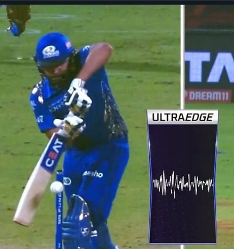 Adarshshrma2429's tweet photo. Umpiring level in #IPL2022 #IPL 
 #MIvsKKR https://t.co/IQV35u6Mfq