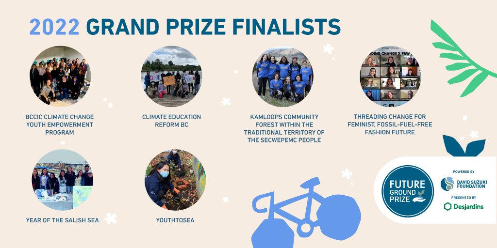 DavidSuzukiFDN's tweet photo. British Columbia's Grand Prize finalists: https://t.co/ccGAEftZL0 https://t.co/rjAOrpY9UY