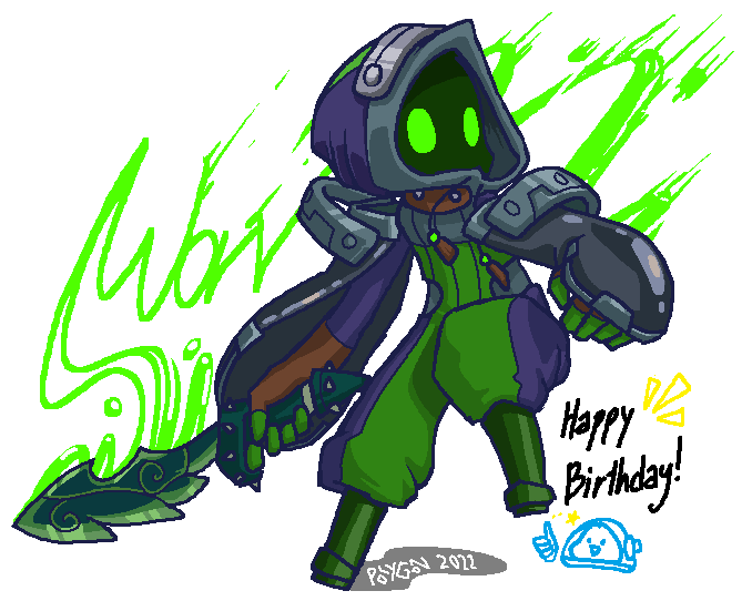 DrawingPolygon's tweet image. Revisiting #mspaint for a special someone's bday  (it was like a week ago lmao) 
#spiralknights