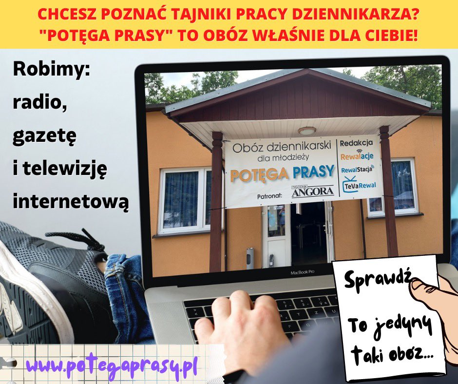 Potegaprasy's tweet photo. Po raz 25. Zapraszamy na letnią przygodę zwaną Potęga Prasy! https://t.co/GMkIzafRfN