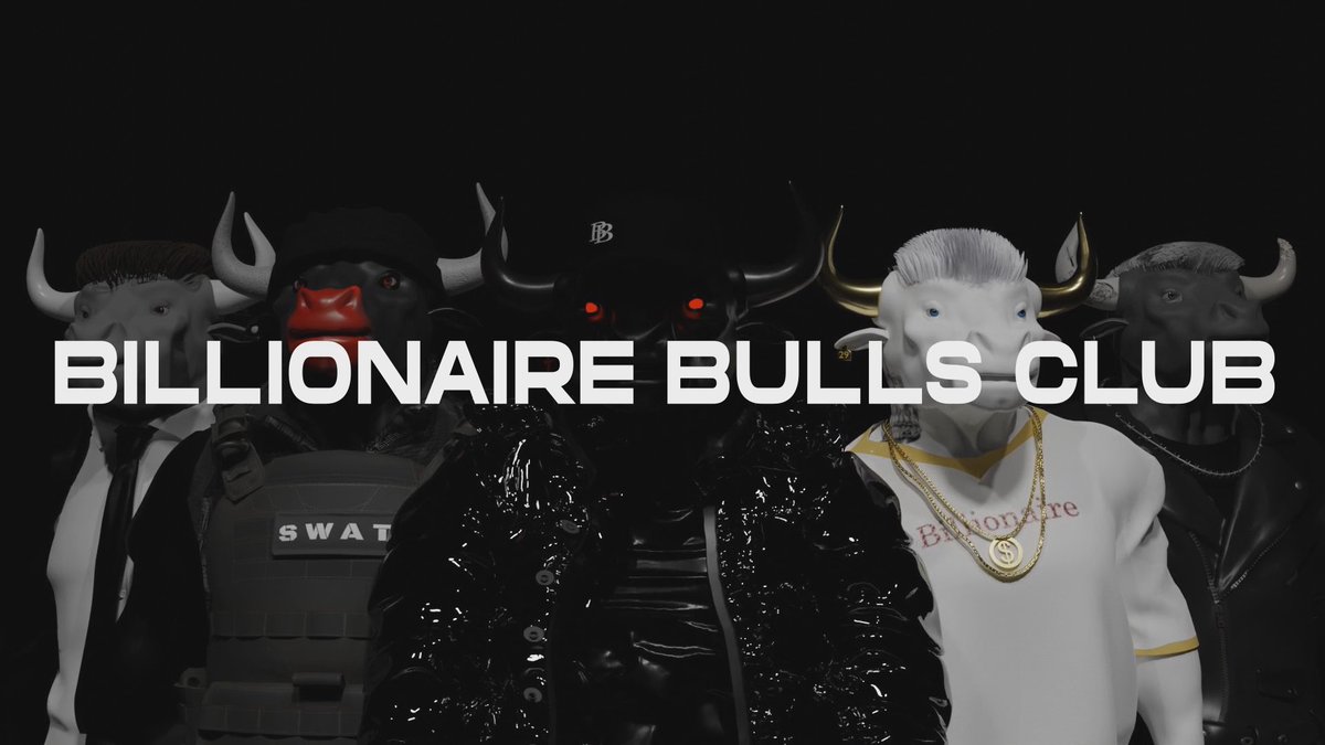 CyberZillaz's tweet photo. CyberZillaz 🤝 Billionaire Bulls Club

Collab Giveaway confetti_ball
gift 10x Billionaire Bulls Club WL spots

To enter:

1⃣Follow @BBullsClub_NFT &amp; @CyberZillaz
2⃣RT + Like
3⃣Tag 3 Friends

Bonus: ⬇️
Join Discords: 

discord .gg/cyberzillaz
discord. gg /XDjtBFd9Qc

#NFTWhitelist https://t.co/MtNRyCOnpB