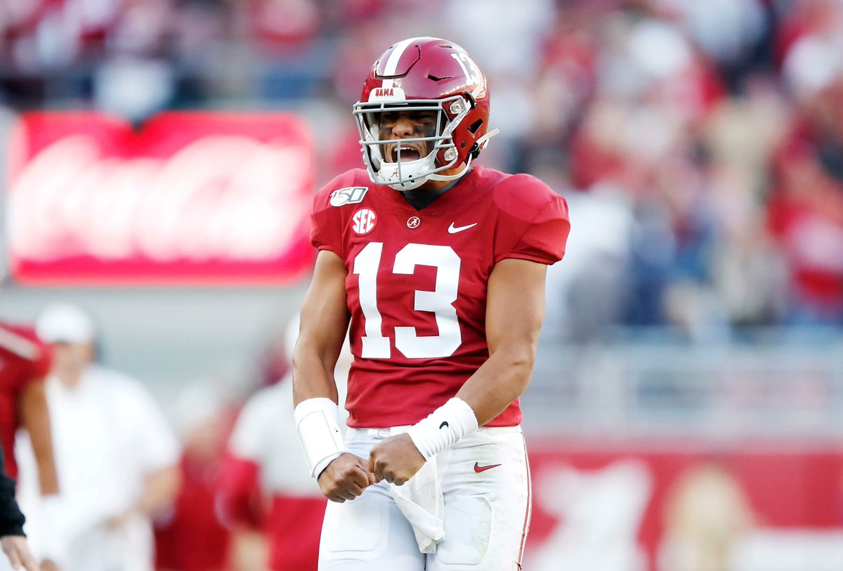 Dolphin_Nation's tweet photo. “In college, Tua was the best deep ball thrower in the NCAA when he was there,” Riddick said. “People are saying he can’t throw the ball down the field. Pull out his Alabama tape. He threw the ball just fine there.” 

- ESPN’s Louis Riddick
(Via The Miami Herald) https://t.co/w7mJIMQcfI