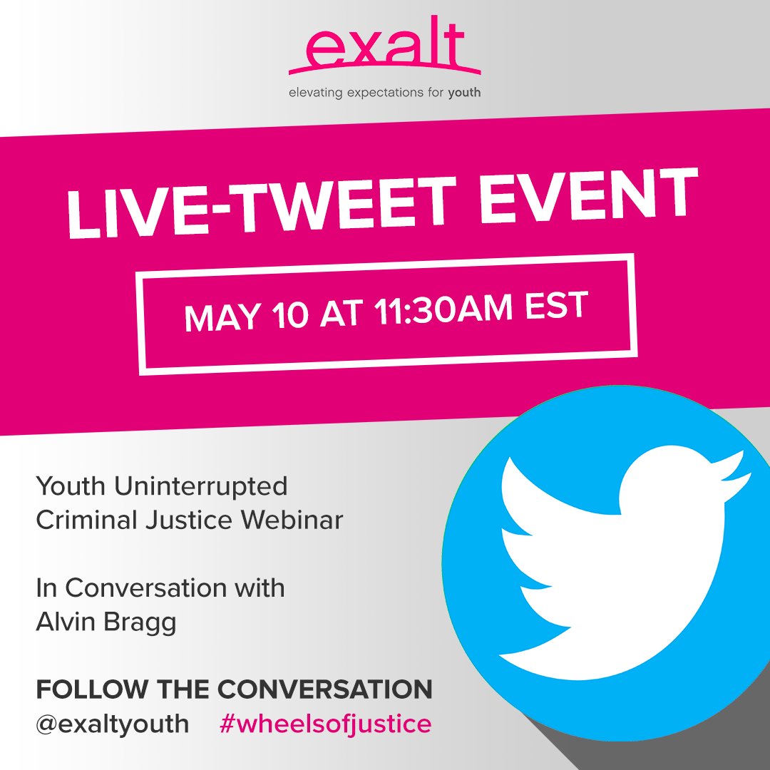 exaltyouth's tweet photo. Follow the conversation #wheelsofjustice Register for the webinar here: https://t.co/FvwH4dQtSE https://t.co/ojyZCyGtaD