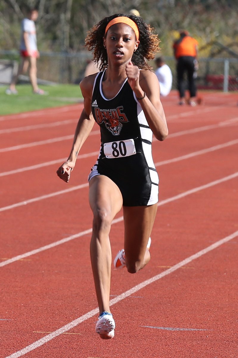 kconwayturner's tweet photo. In 2013, Sasha Henry and Jazmin Dunham combined to win national titles and lead the Women’s Outdoor Track & Field team to a third-place finish in the NCAA Division III Outdoor Championships! #BuffState150 https://t.co/yfJSqXxVFK