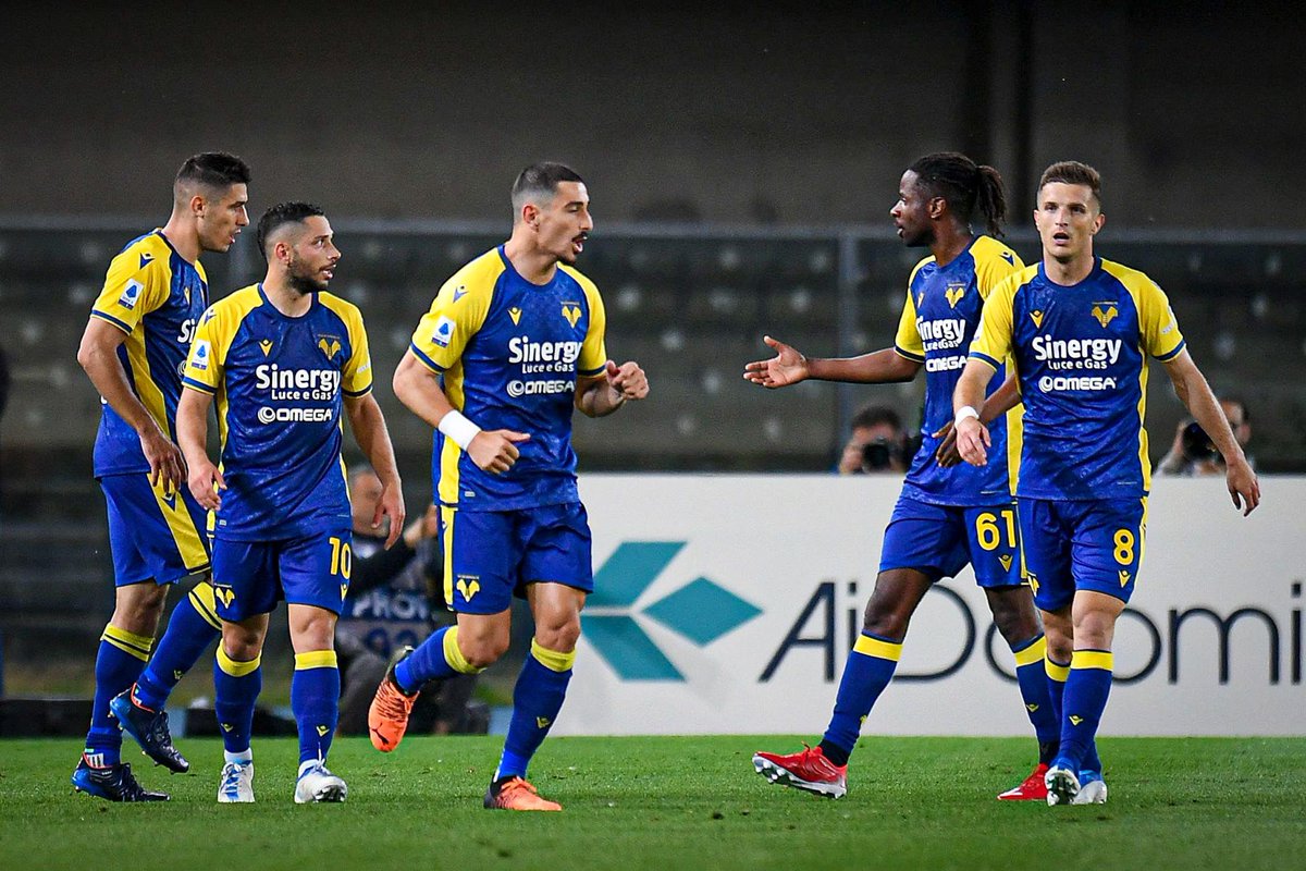 Abbiamo messo il cuore in questa partita ma non era sufficiente 😑
Un grande ringrazio a tutti i tifosi per il loro sostegno! 🏟👏🏾

💛💙

#HellasVerona #SerieA