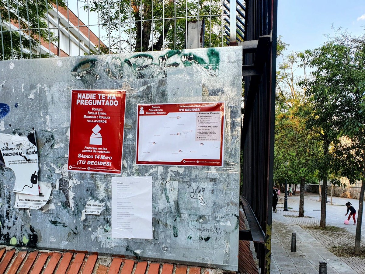 Plataforma Consulta Popular en Villaverde tweet media