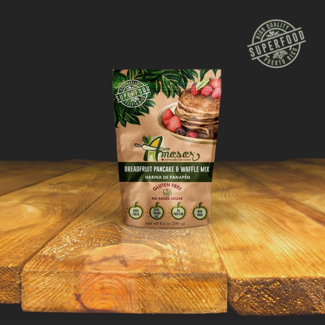 DDECPR's tweet photo. La empresa puertorriqueña #Amasar recibió el #sofiAward de la organización @Specialty_Food por su harina de panapén para waffles y pancakes en la categoría de “Nuevo Producto”. ¡Enhorabuena! #desarrolloPR https://t.co/8fqqk9HBLU