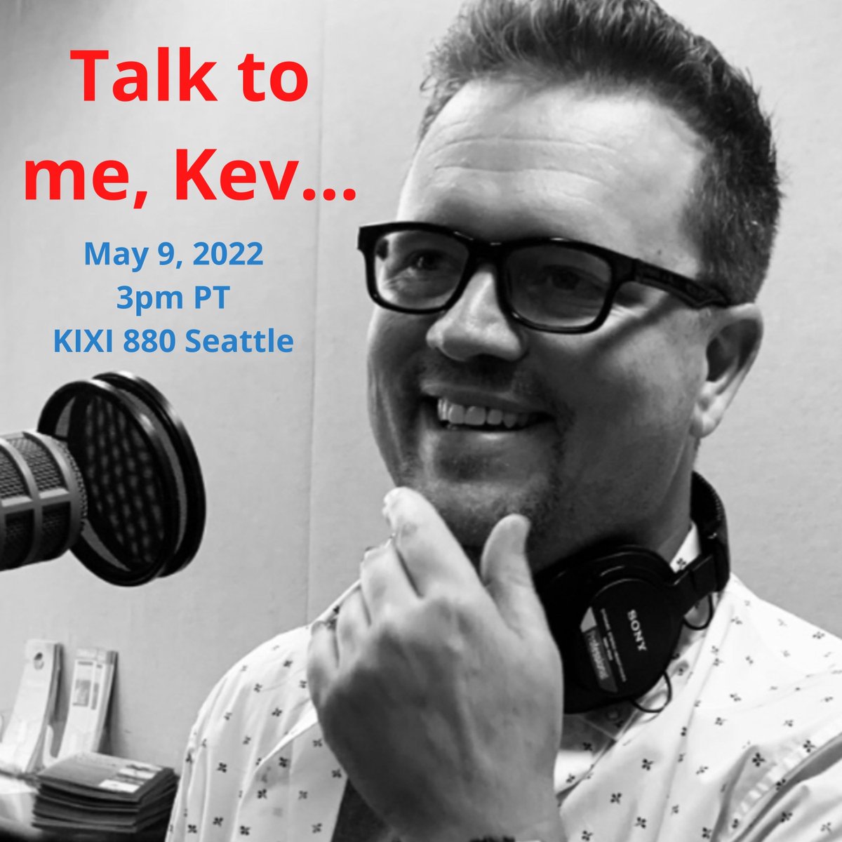 Airing in about an hour live on AM 880 KIXI, then available later today as a podcast on your preferred platform. It's gonna be good...it's way more than two nerds talking, I promise. 

#PodNation #WritingCommunity
