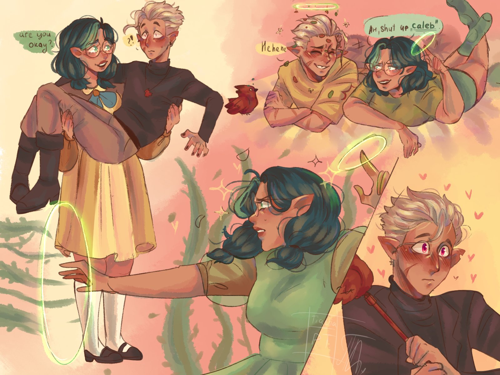 TESS_LARSSON🏛🌱 on X: I love how Willow just sprinkled Hunter with  flowers🌿🌻🐝✨ huntlow hanter willow OwlHouse TOHSPOILERS  t.co2kkR3fxOwD  X