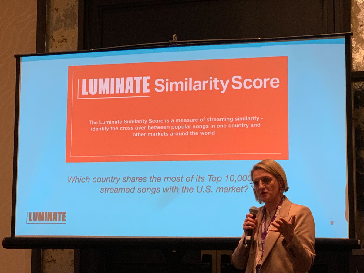 What's your Similarity Score? #MusicBiz2022 #luminatedata