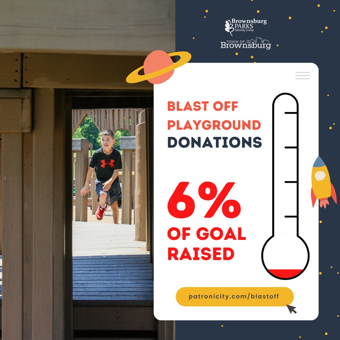 BrownsburgParks's tweet photo. Thanks to you, we've raised $1,400+ so far! 

Thinking about making a donation? Your donation will be doubled by a grant from Indiana Housing &amp; Community Development Authority but we need to hit our goal first!

https://t.co/48dOgMIQqk https://t.co/bB9YwWib5a
