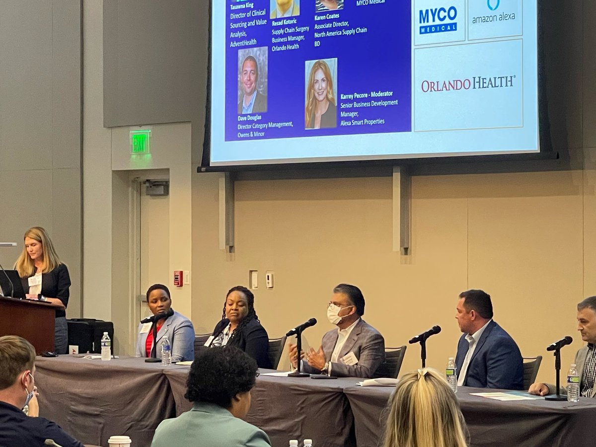 MYCOMedical's tweet photo. CEO Sam Kumar had the pleasure of attending the Florida AHRMM Spring Conference to serve on a panel session to discuss, "Finding Solutions to the Raw Materials Shortage." Bringing new ideas to the table and sharing solutions for healthcare excellence.
#healthcare  #MYCOMedical https://t.co/zyLIrbvudl