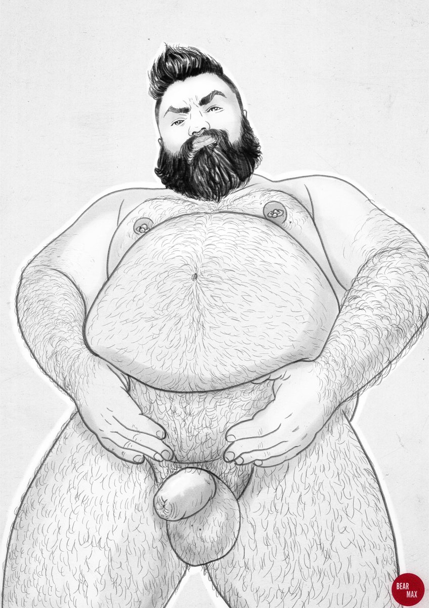 Bearmaxxx's tweet photo. Thick @ThickAllOver3XL #thickness #thick #massive #bear #gaybwar #bara #malenude #mandraw https://t.co/X9ZsWGz1Gv