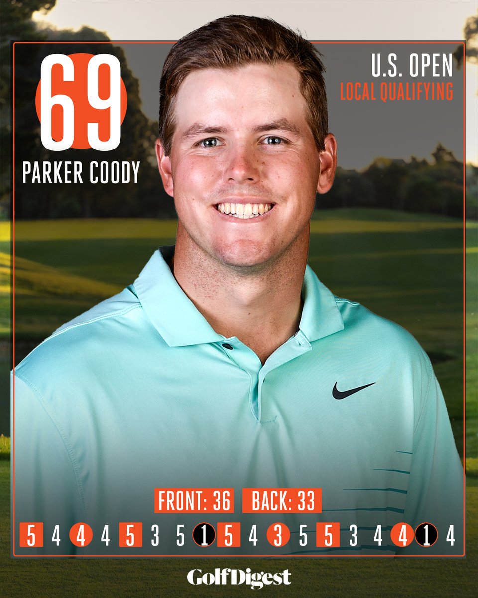 GolfDigest's tweet photo. One ace just wasn't enough! 🤯 

@TexasMGolf senior @parker_coody made two holes-in-one en route to earning a spot at @usopengolf final qualifying. https://t.co/pq22Nybimi