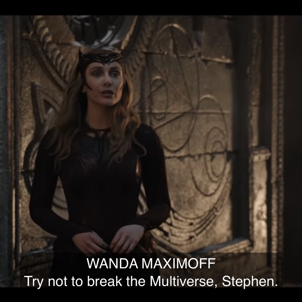 HailEternal's tweet photo. WHERE WERE THESE LINES
#MultiverseOfMadness https://t.co/cIhedEuhO3