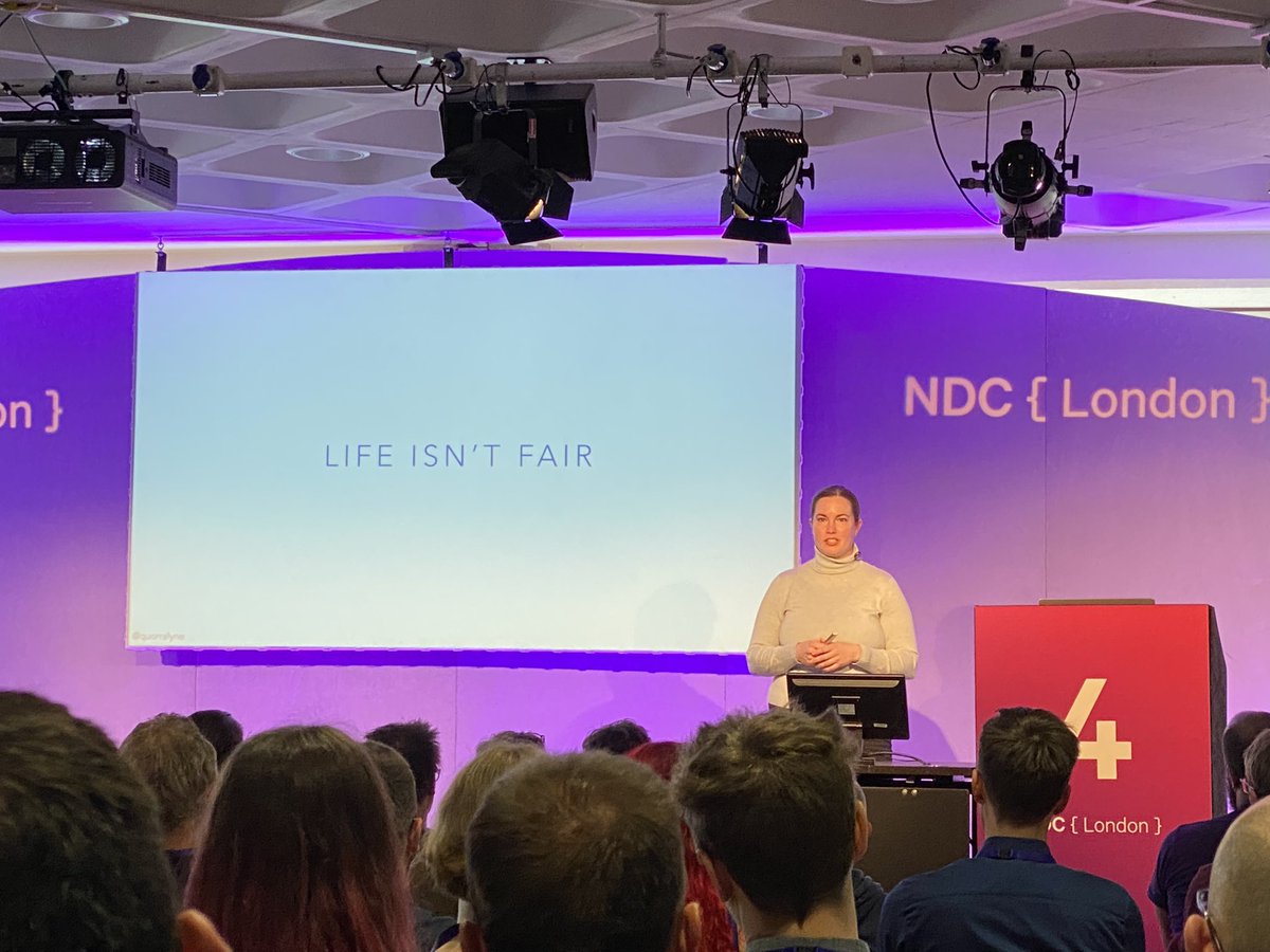 JankowiakMaria's tweet photo. It seems to be an appropriate slide from the interrupted @quorralyne’s talk
#outofcontext #ndclondon https://t.co/triNP4wlVW